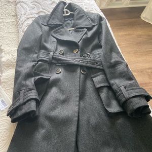 Dark great trench coat